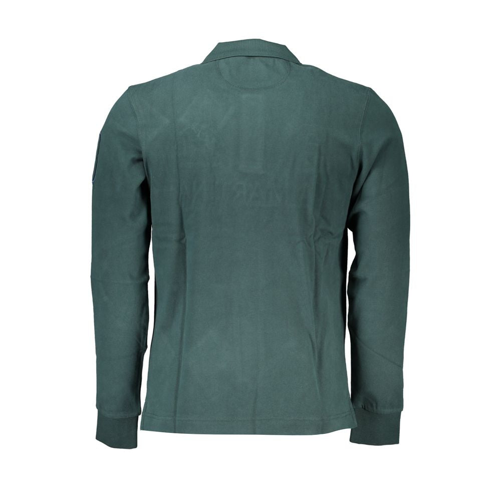 La Martina Classic Grøn Poloshirt med Broderidetaljer