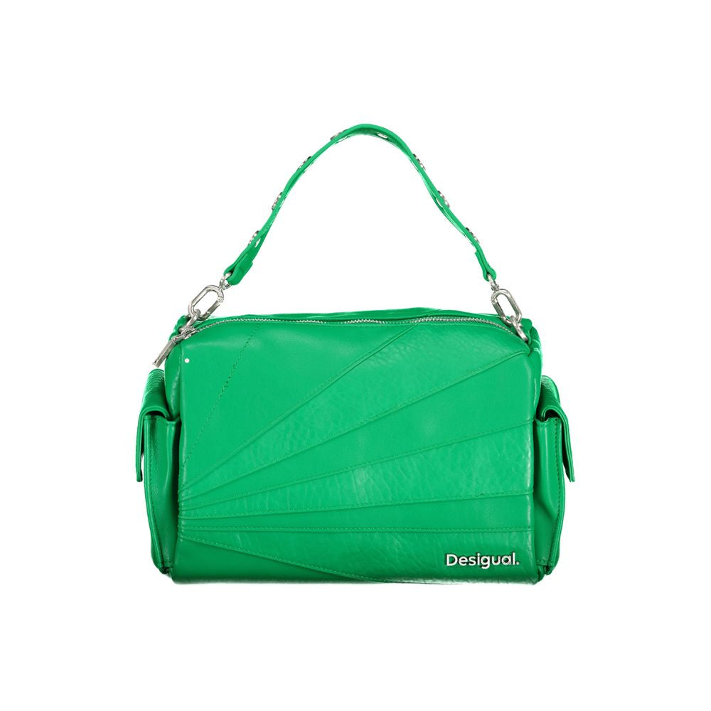 Desigual Grøn Polyethylen Håndtaske