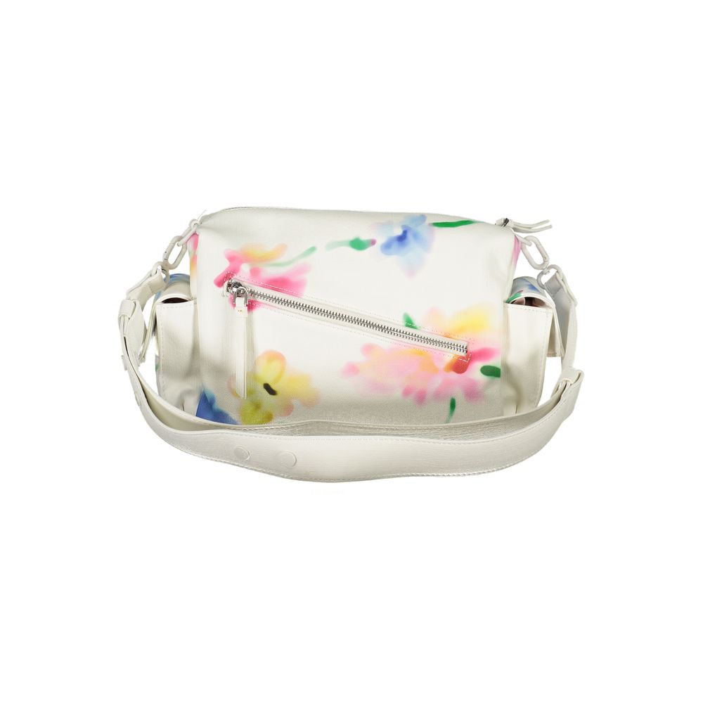 Desigual Hvid Polyethylen Håndtaske