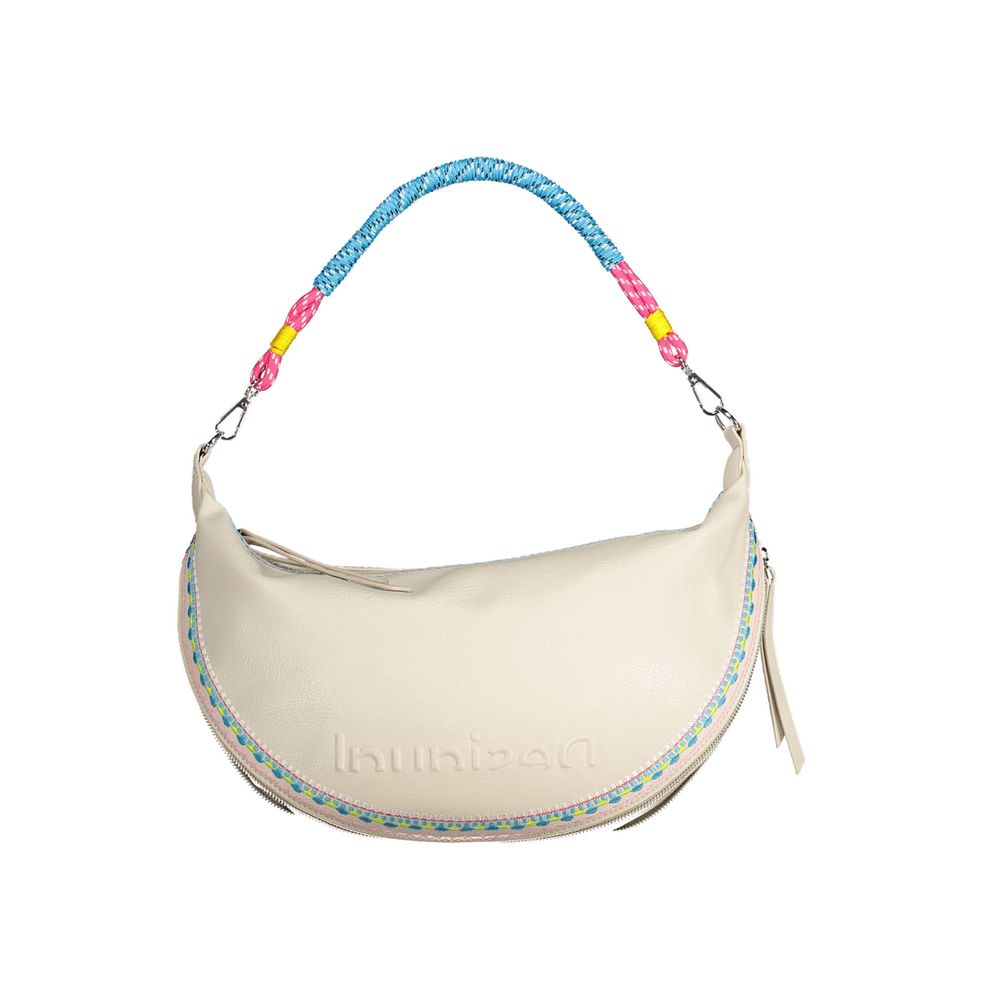 Desigual Hvid Polyethylen Dame Håndtaske