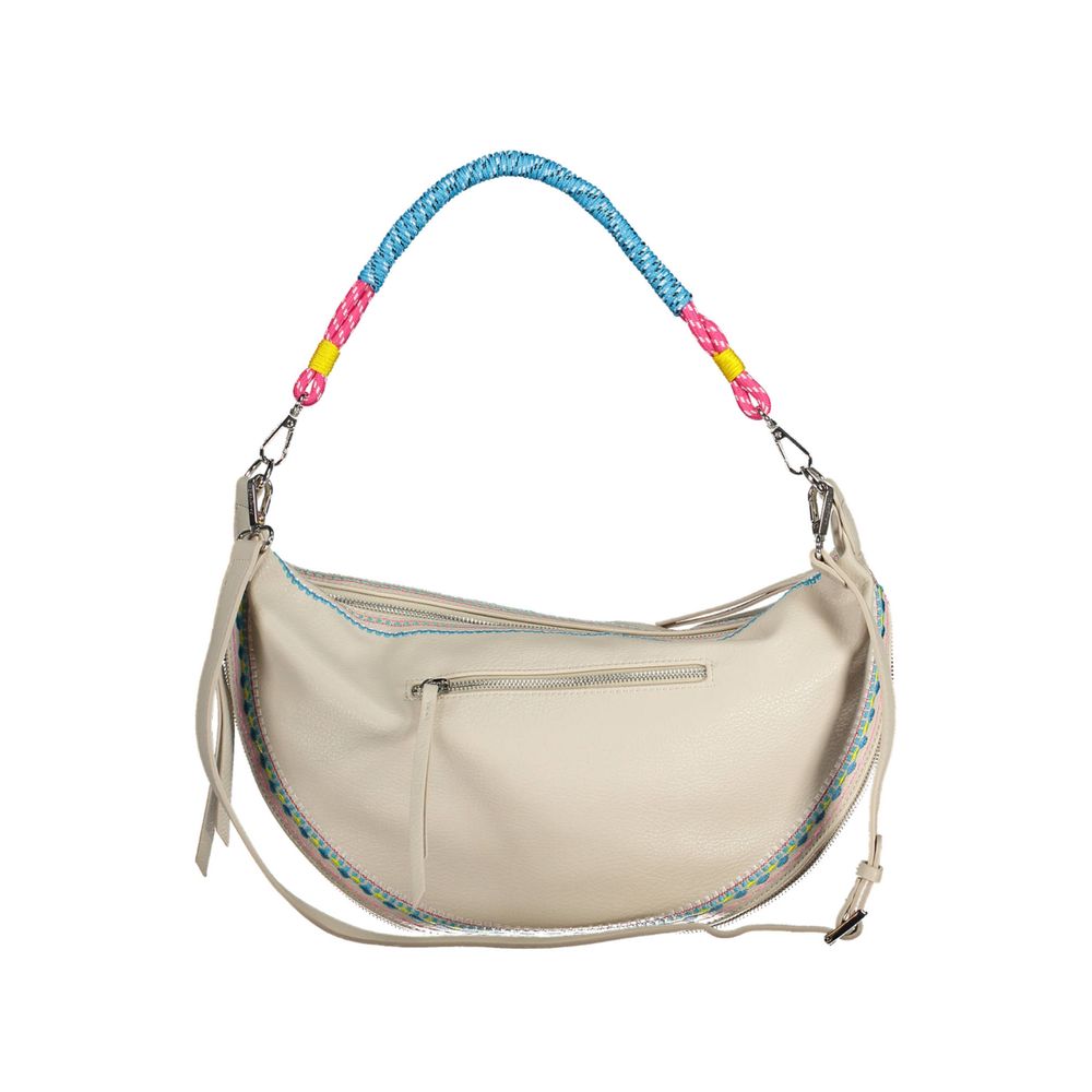 Desigual Hvid Polyethylen Dame Håndtaske