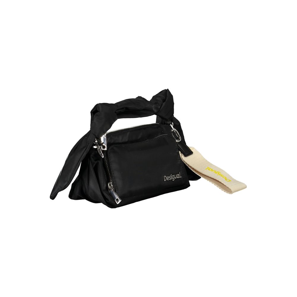 Desigual sort polyester håndtaske