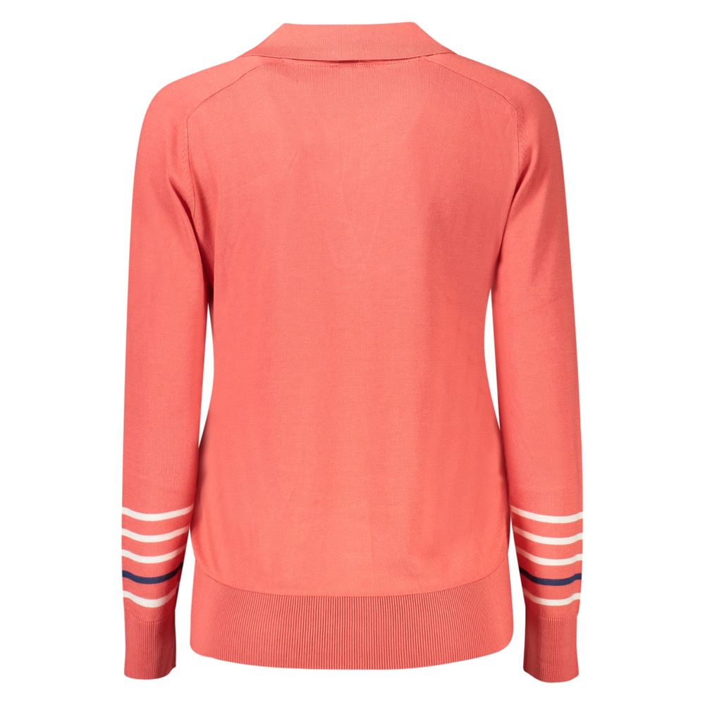 North Sails Pink Bomuldssweater Til Kvinder