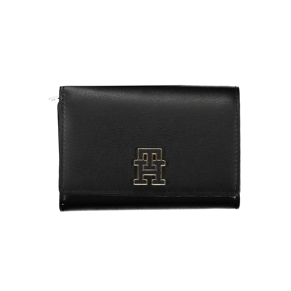 Tommy Hilfiger sort polyethylenpung til kvinder