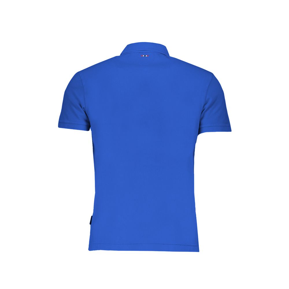 Napapijri blå bomuld poloshirt