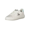 Calvin Klein Hvid Læder Dame Sneaker