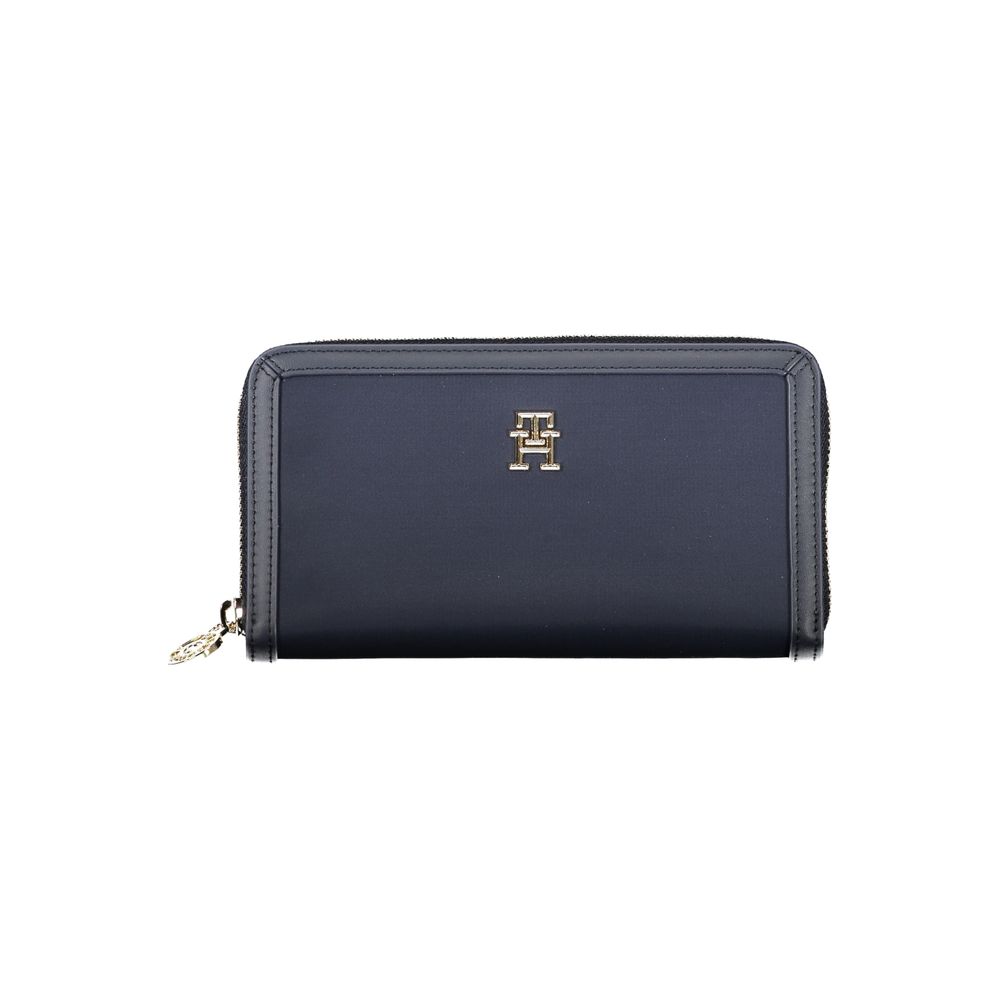 Tommy Hilfiger Chic Sustainable Blue Pung med Sikker Lynlås
