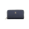Tommy Hilfiger Chic Sustainable Blue Pung med Sikker Lynlås