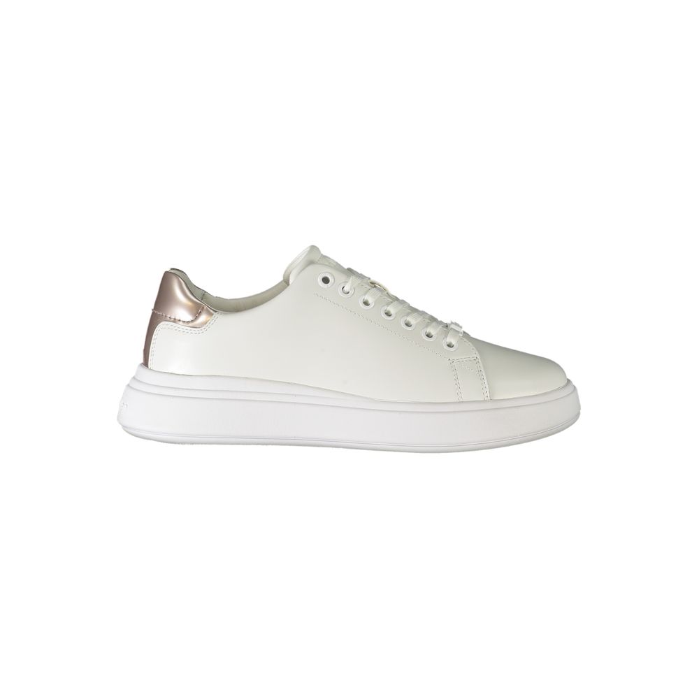 Calvin Klein Hvid Polyester Sneaker