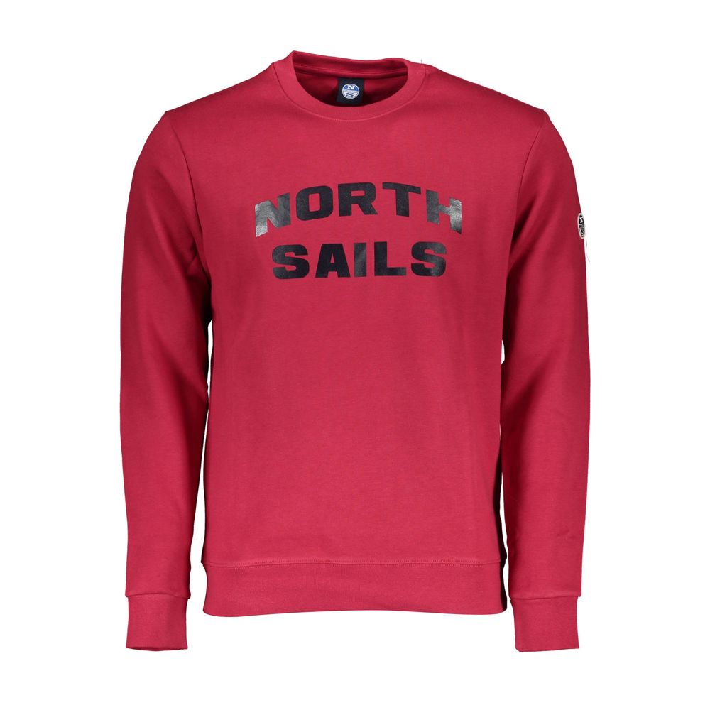 North Sails Rød Bomulds Herretrøje