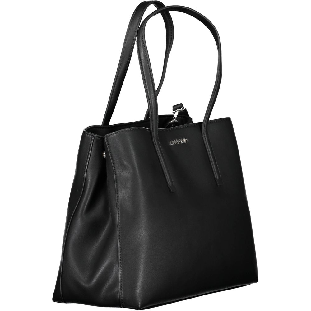Calvin Klein sort polyester dametaske
