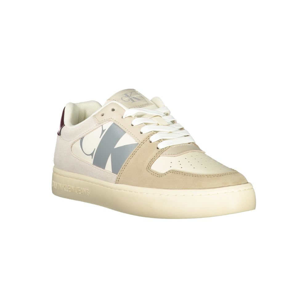 Calvin Klein Beige Polyester Herre Sneaker