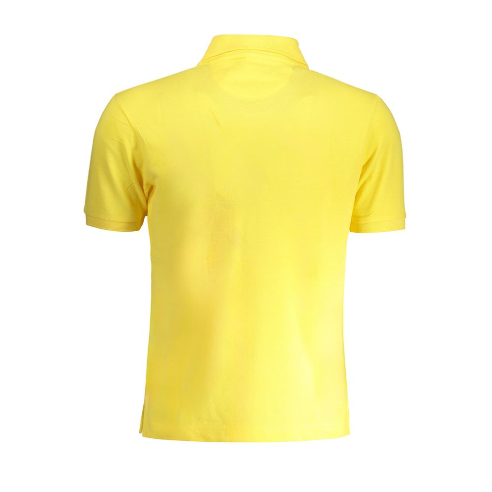 La Martina gul bomuldspoloshirt