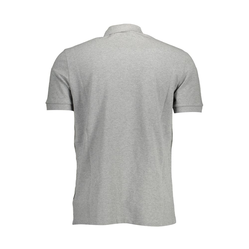 Napapijri grå bomuld poloshirt til mænd