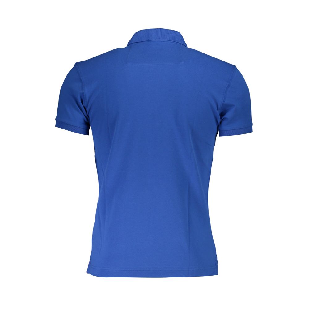 La Martina blå bomuld poloshirt til mænd
