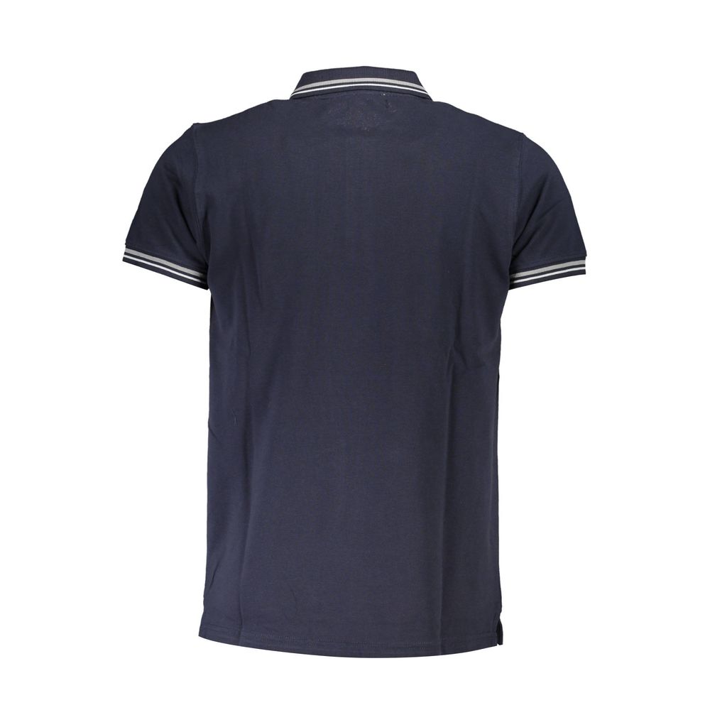 Cavalli Class Blå Bomuldspoloshirt