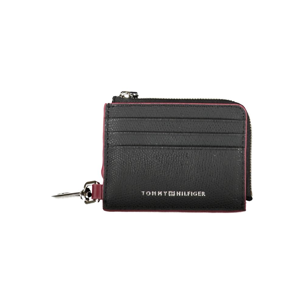 Tommy Hilfiger Chic læderkortholder med karabinhage