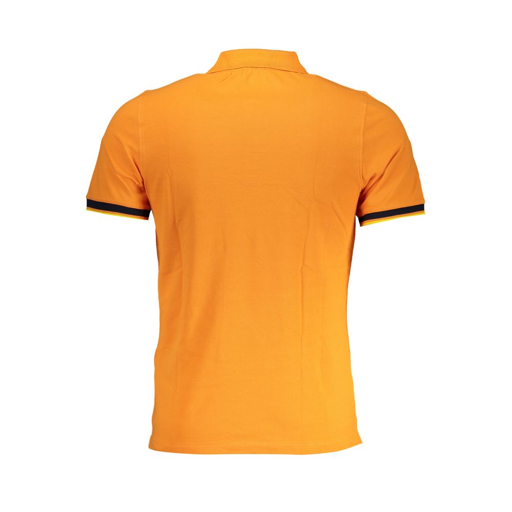 K-WAY Vibrant Orange Polo med Kontrastdetaljer