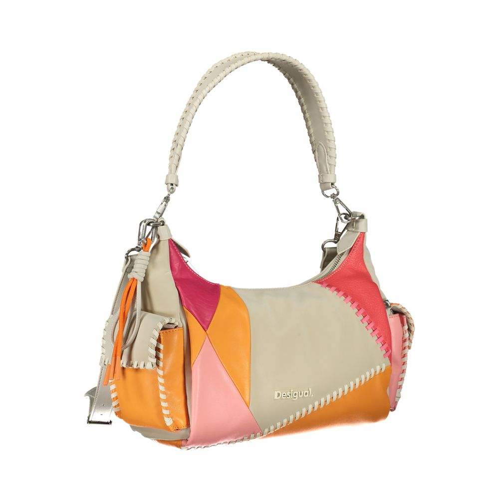 Desigual Beige Polyethylen Håndtaske