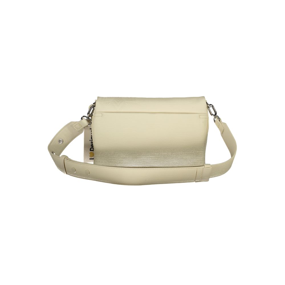 Desigual Hvid Polyethylen Håndtaske