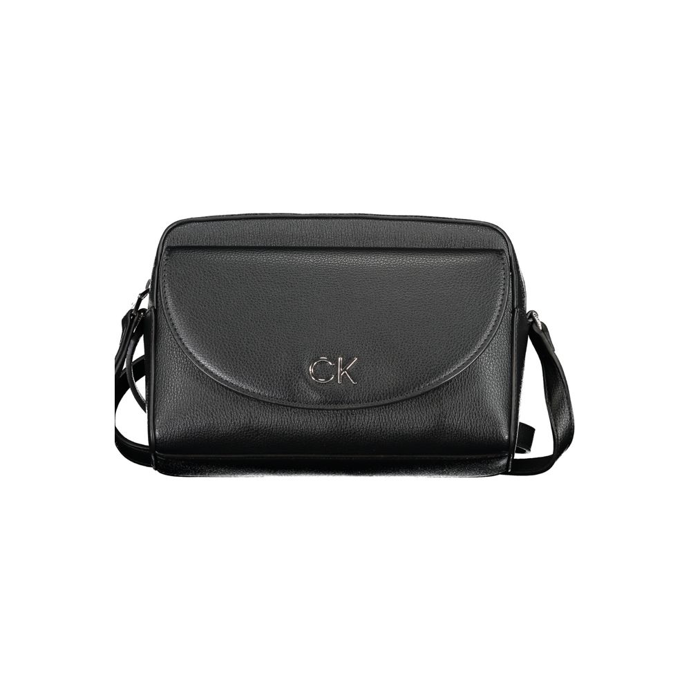 Calvin Klein sort polyethylen håndtaske