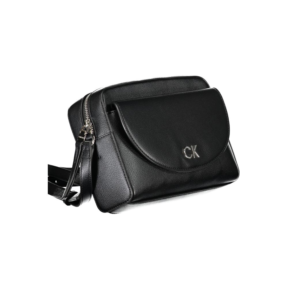 Calvin Klein sort polyethylen håndtaske