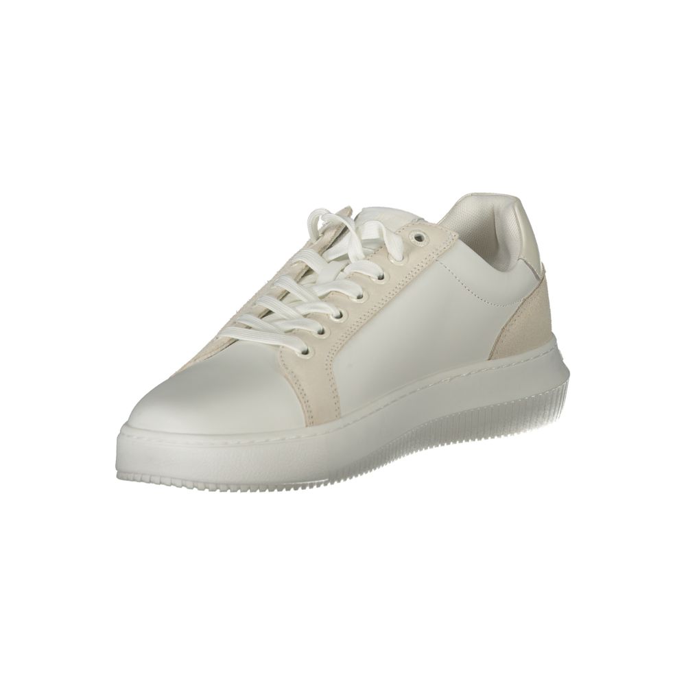 Calvin Klein Hvid Polyethylen Herre Sneaker