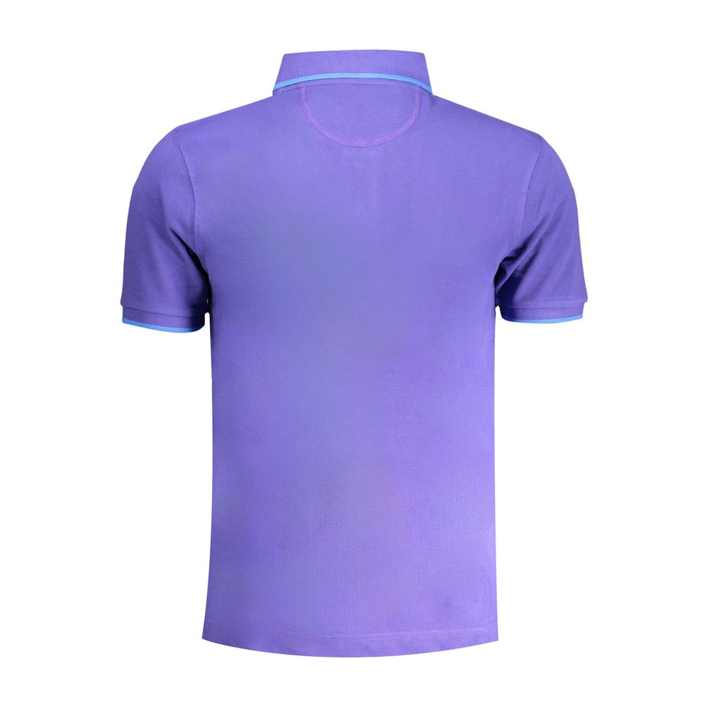 La Martina lilla bomuld poloshirt