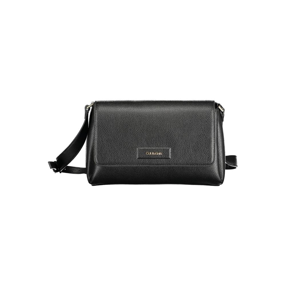 Calvin Klein sort polyester dametaske