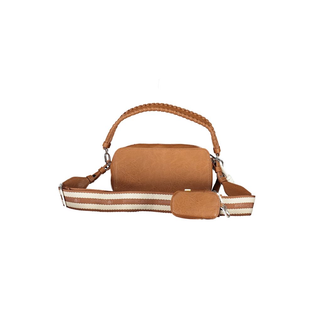 Desigual Brun Polyethylen Håndtaske