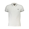 Cavalli Class hvid bomuldspoloshirt