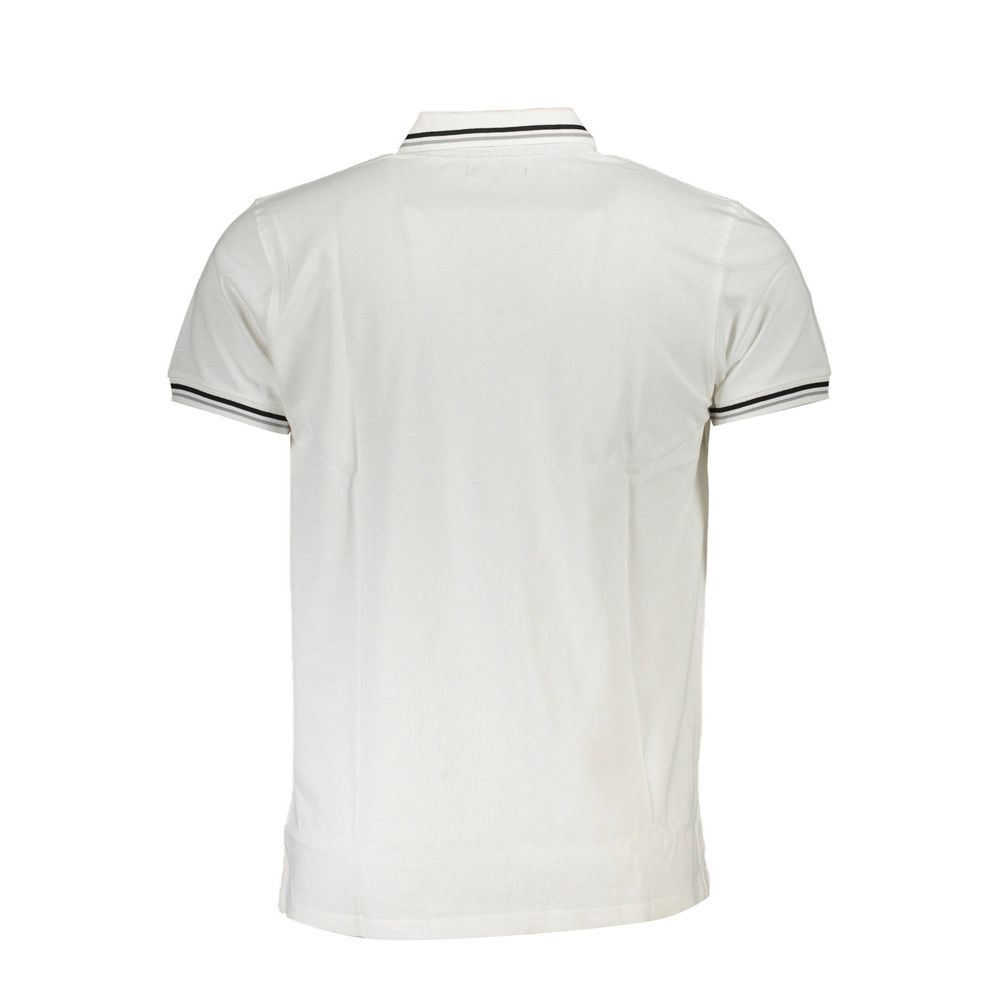 Cavalli Class hvid bomuldspoloshirt