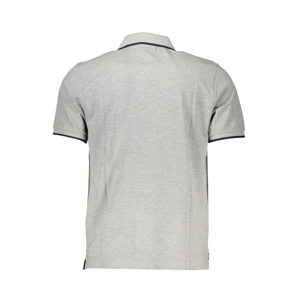 North Sails grå bomuldspoloshirt til mænd
