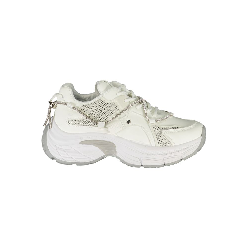 Laura Biagiotti Hvid Polyester Dame Sneaker