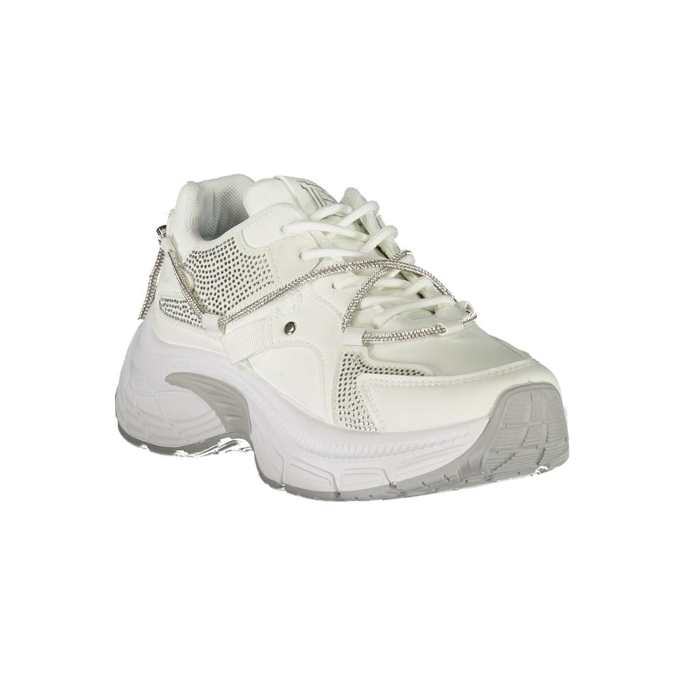 Laura Biagiotti Hvid Polyester Dame Sneaker
