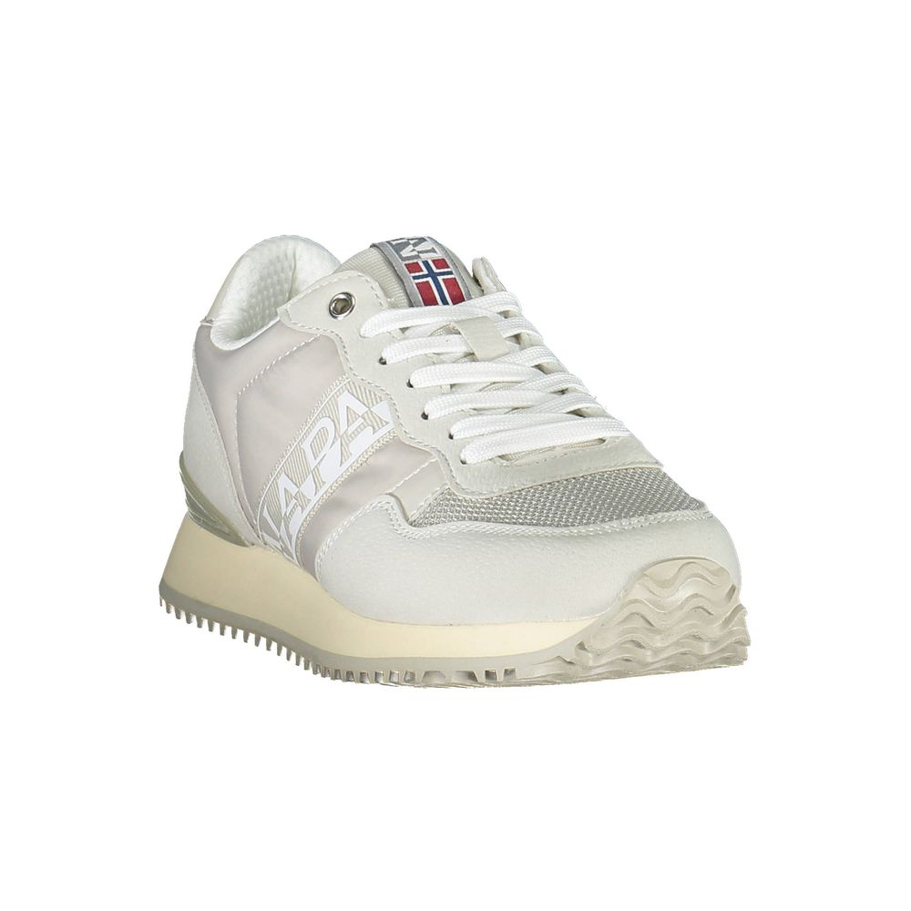 Napapijri Grå Polyester Sneaker til kvinder