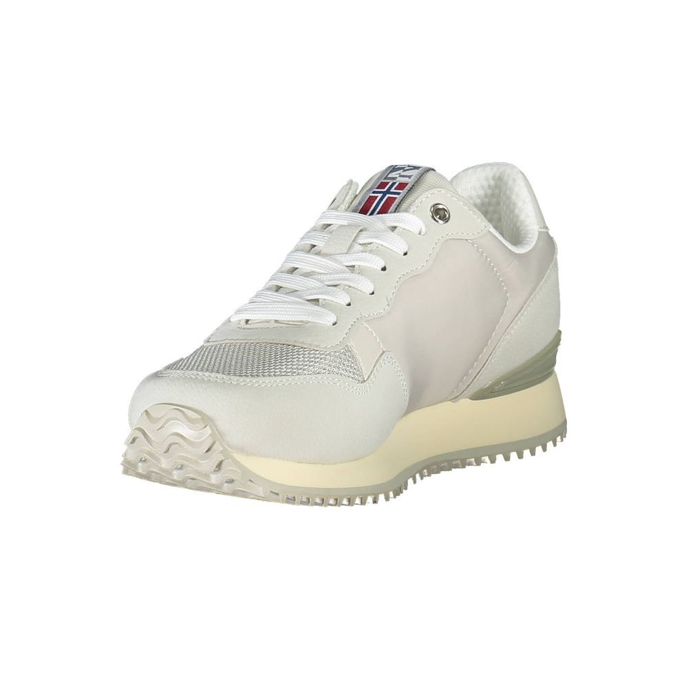 Napapijri Grå Polyester Sneaker til kvinder