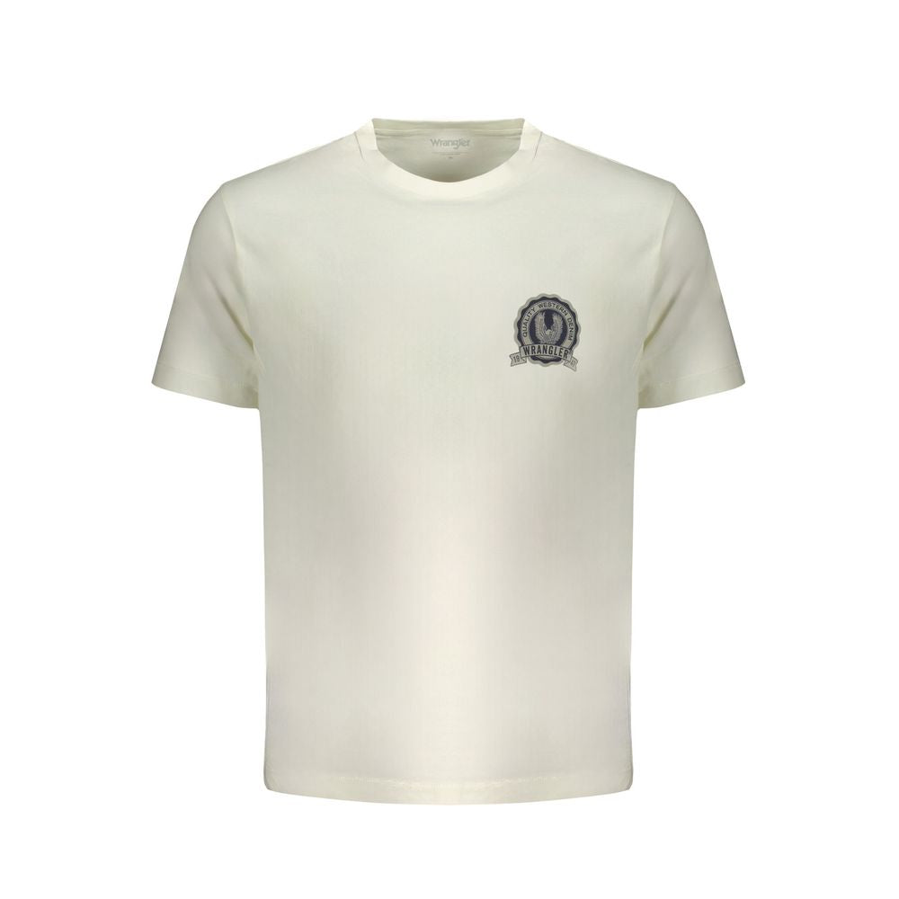 Wrangler Hvid Bomulds T-shirt