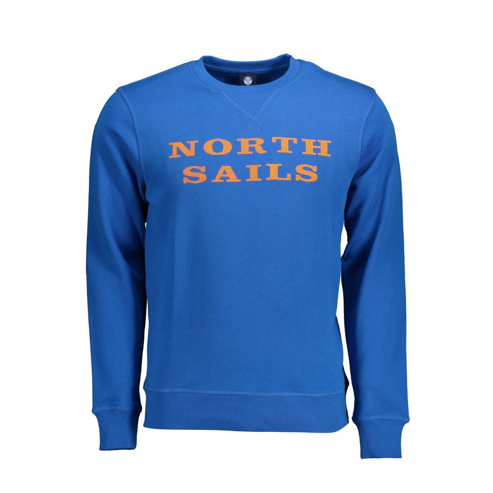 North Sails Blå Bomulds Herretrøje