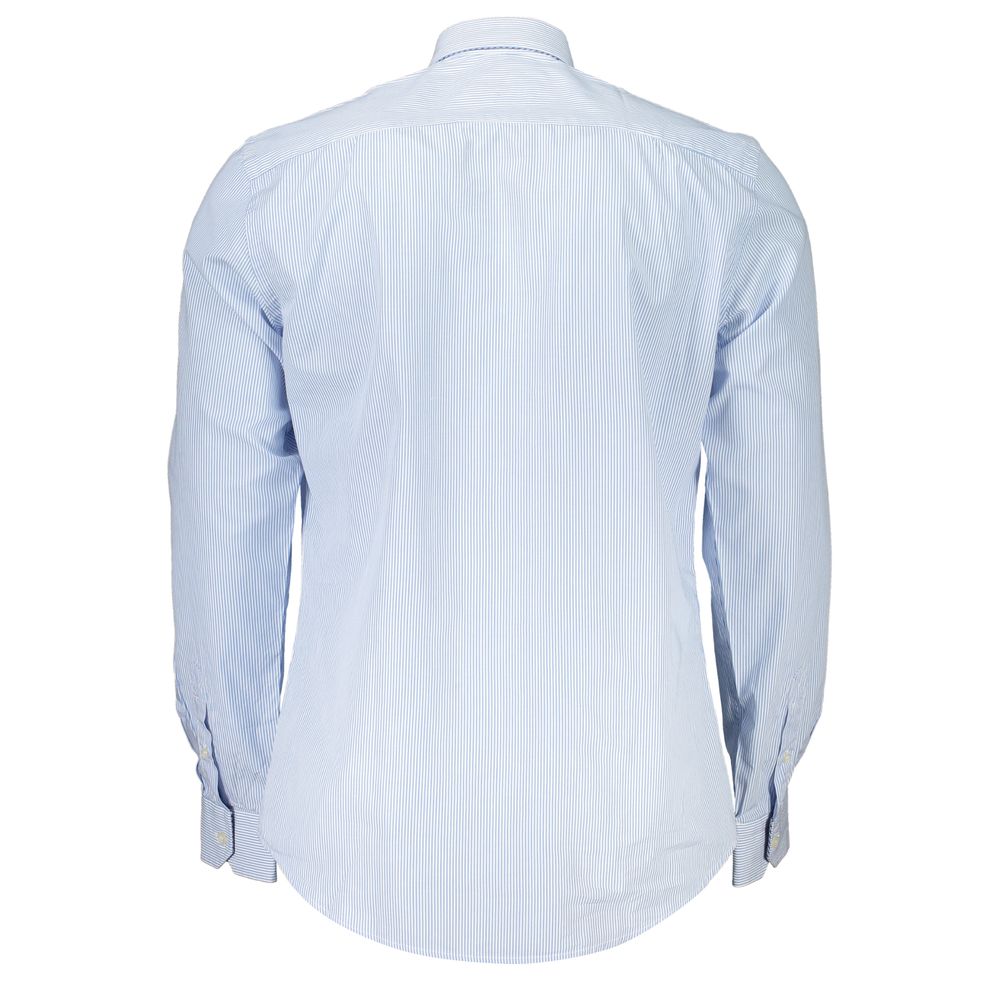 Harmont & Blaine Light Blue Cotton Men Shirt
