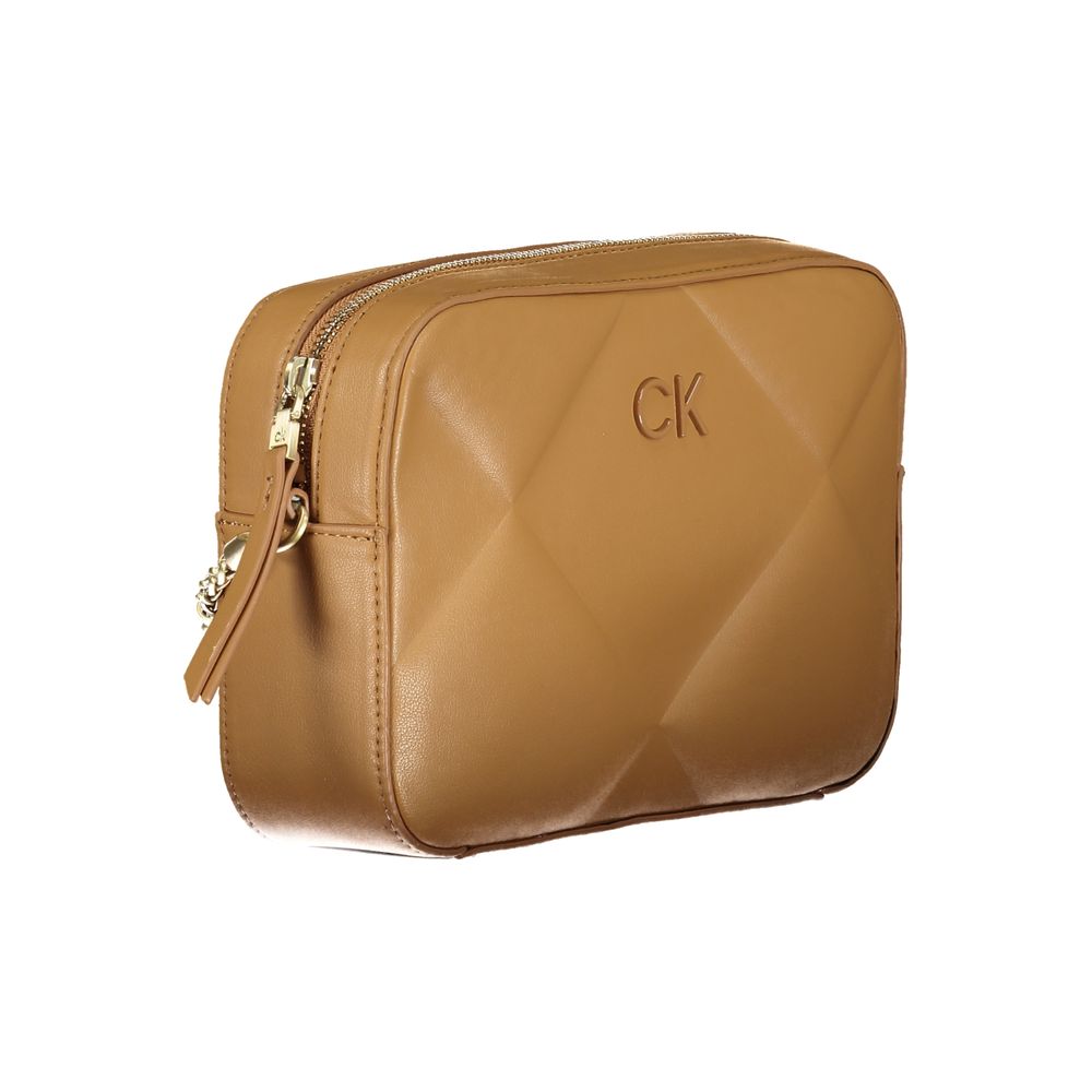 Calvin Klein Brun Polyester Håndtaske