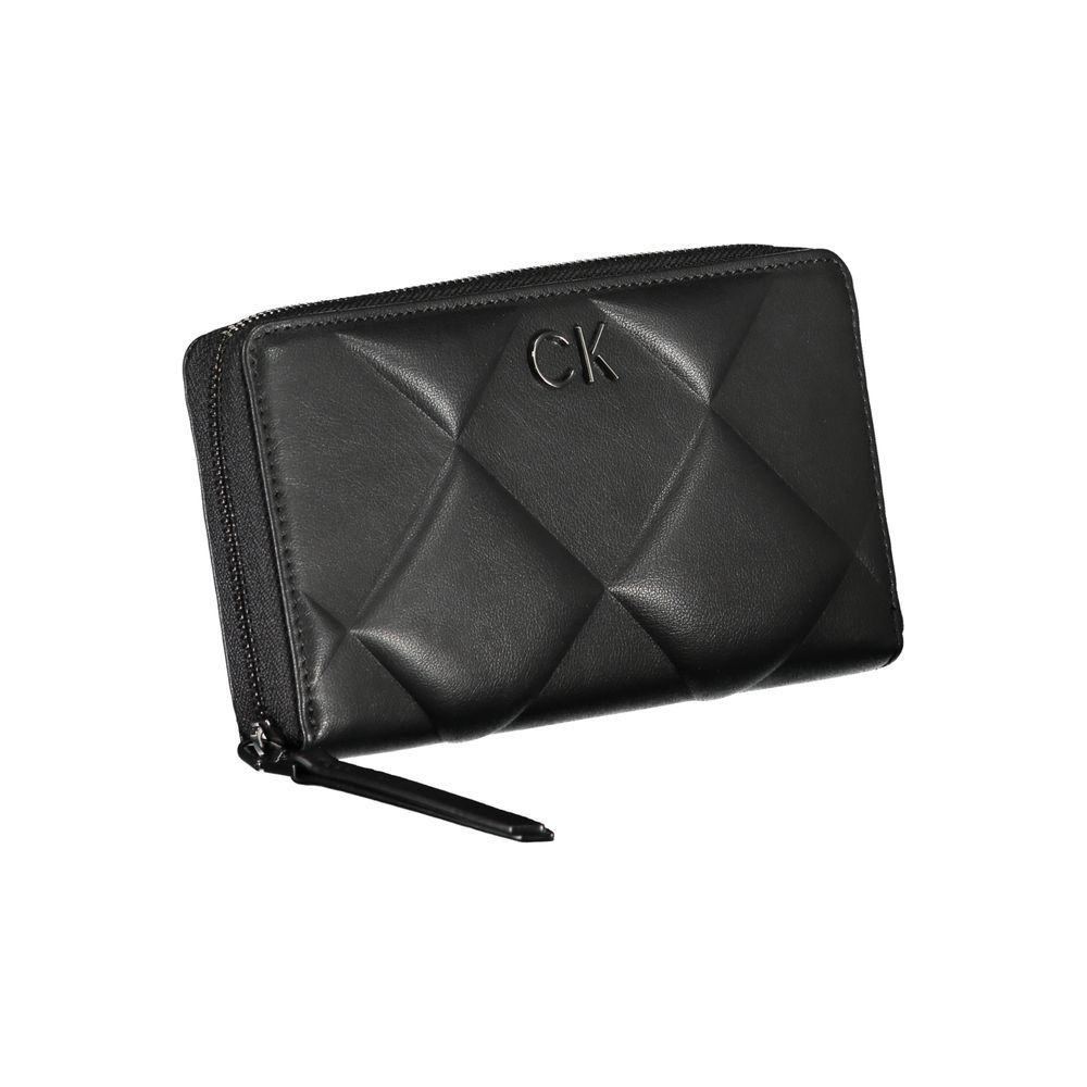 Calvin Klein Sleek Sort RFID-blokerende pung - Chic tilbehør