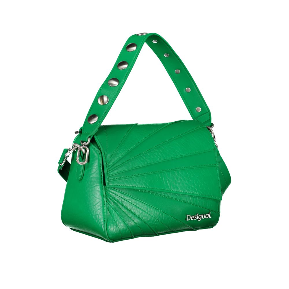 Desigual Grøn Polyethylen Håndtaske