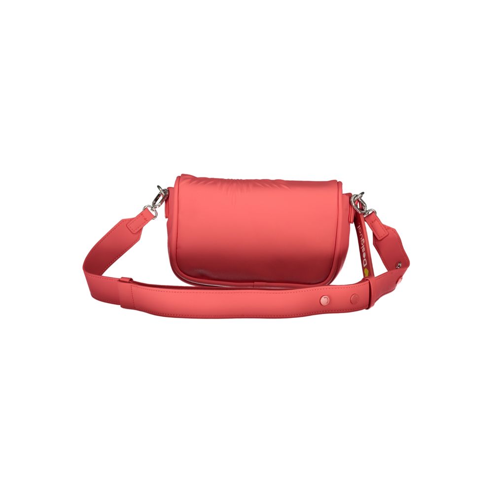 Desigual rød polyethylen håndtaske