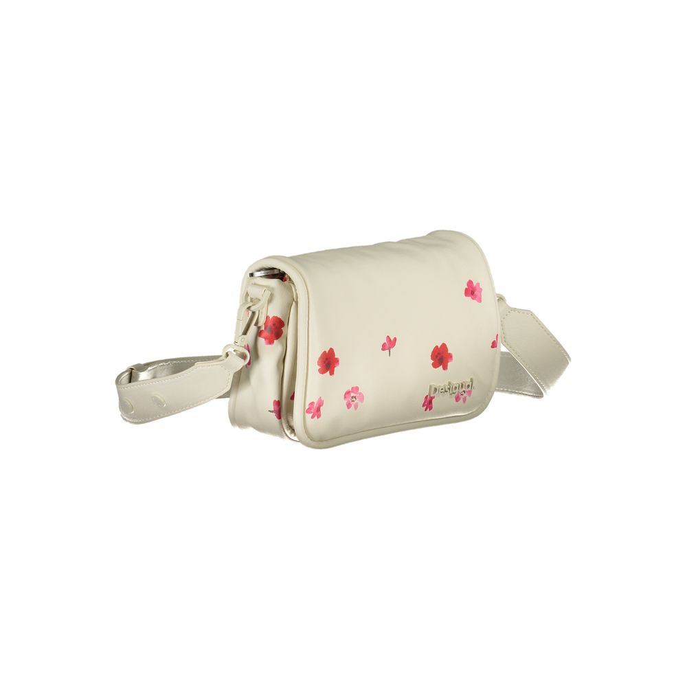 Desigual Hvid Polyethylen Håndtaske