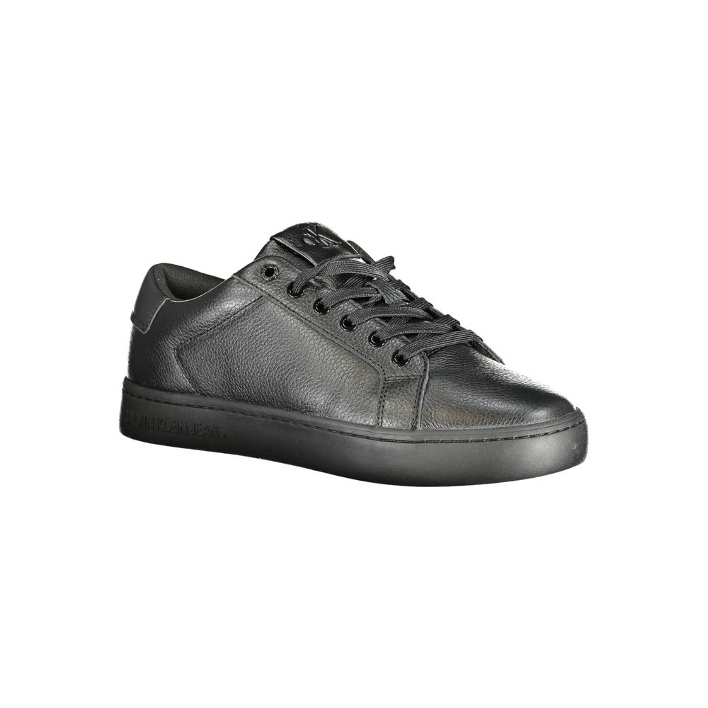 Calvin Klein Sort Polyethylen Herre Sneaker