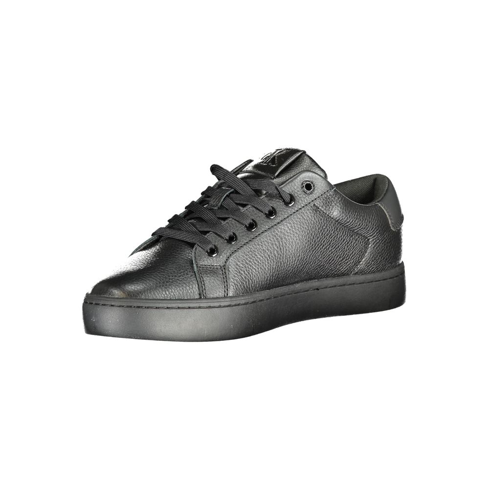 Calvin Klein Sort Polyethylen Herre Sneaker
