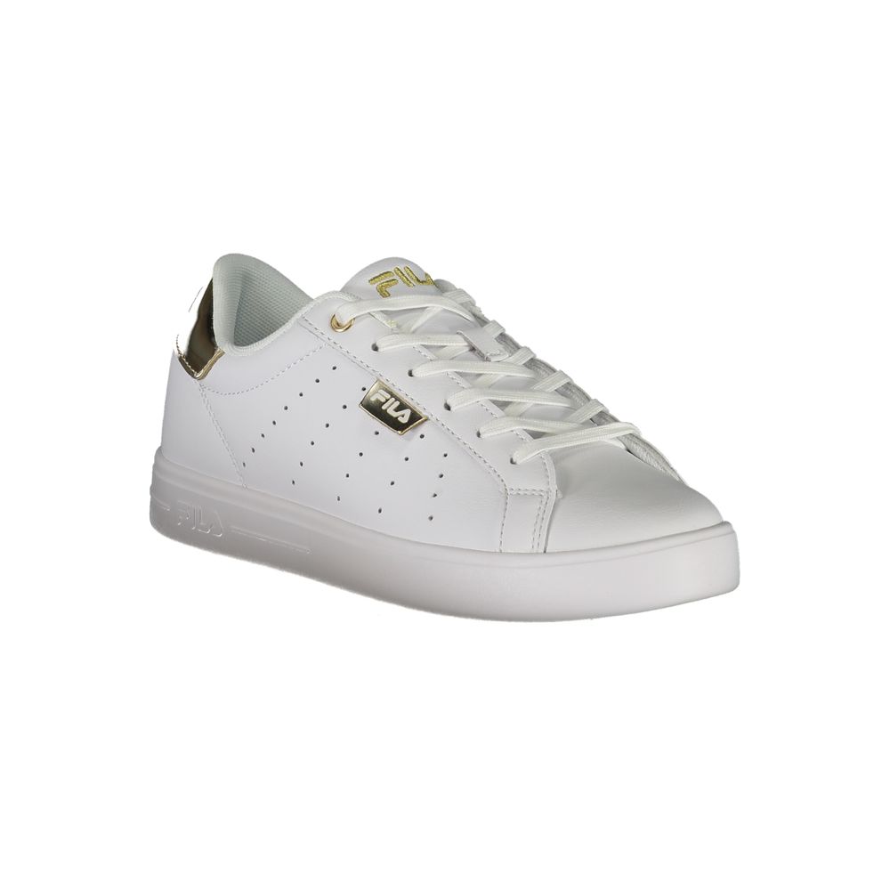 Fila Lace-Up Luxe Sneakers med Gyldne Accenter