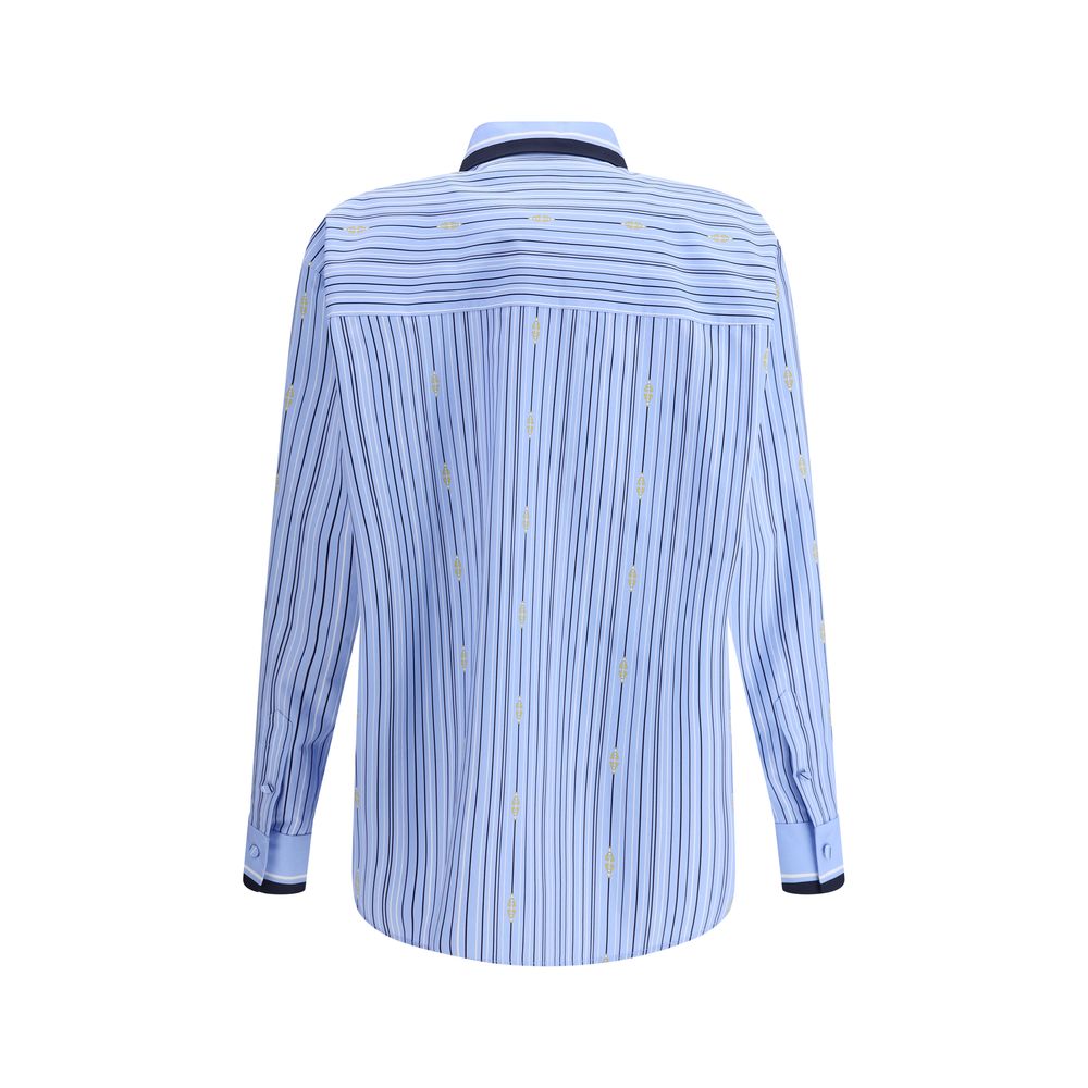 Gucci Stribet Skjorte