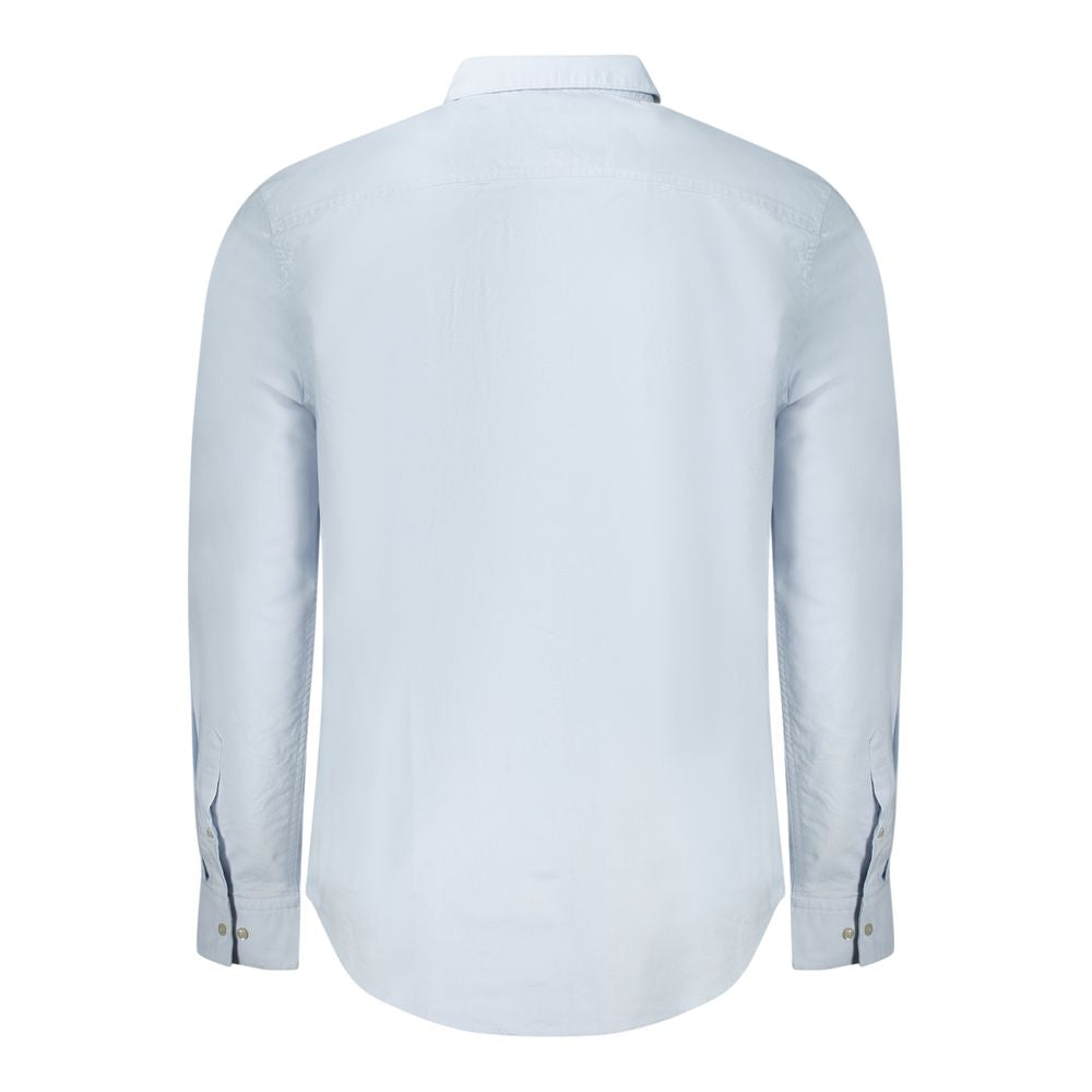 Calvin Klein Lyseblå Bomuld Herreskjorte